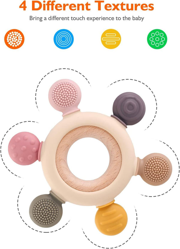 Soft Silicone Baby Teether