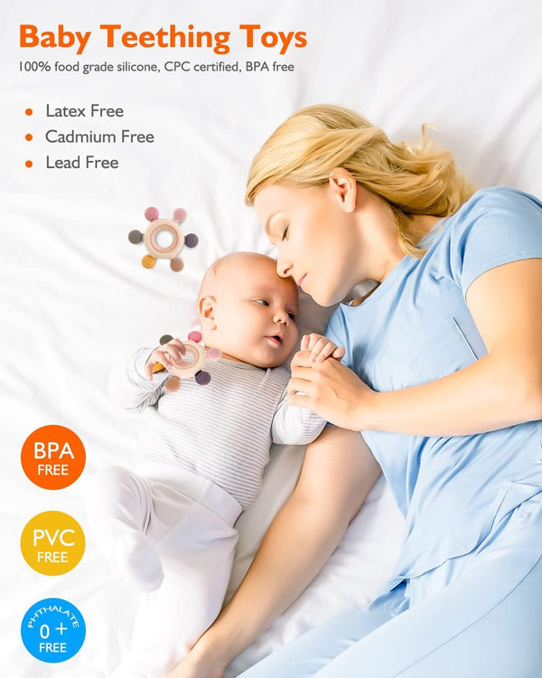 Soft Silicone Baby Teether