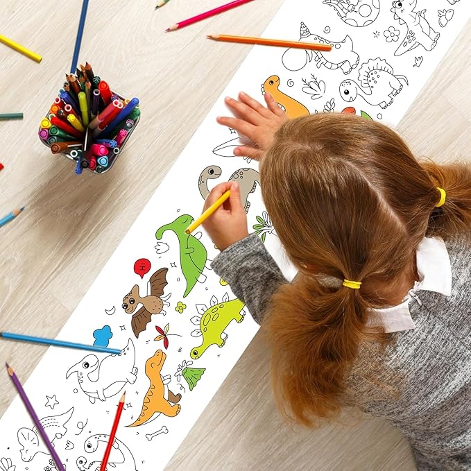 Magic Color Drawing Paper Roll for Kids – Unlimited Creativity Fun