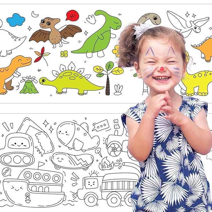 Magic Color Drawing Paper Roll for Kids – Unlimited Creativity Fun