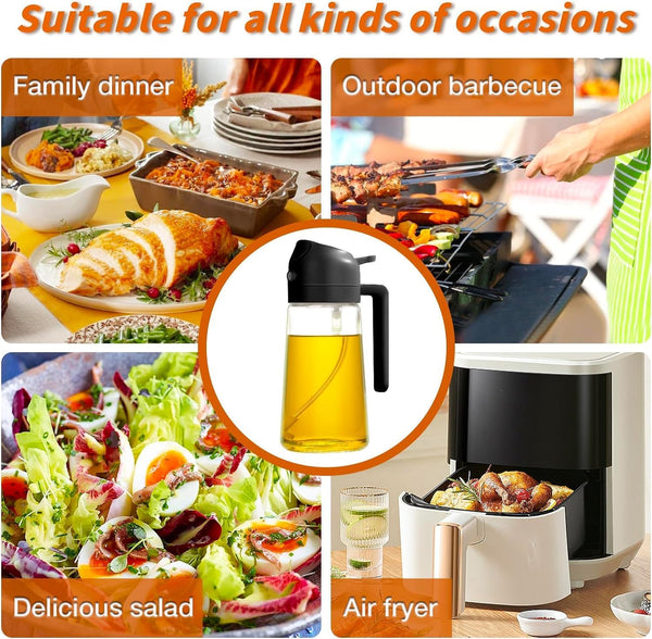 Elegant Oil Sprayer & Dispenser