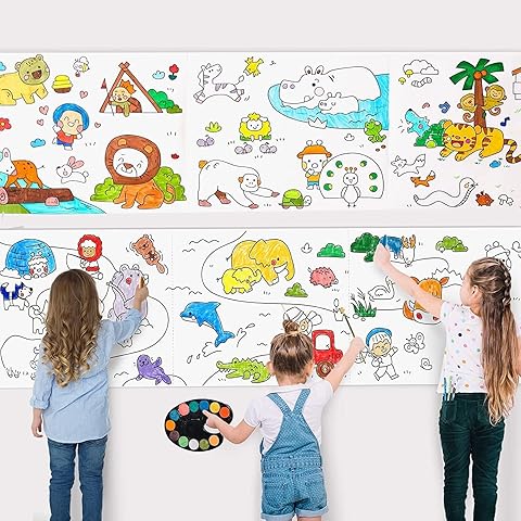 Magic Color Drawing Paper Roll for Kids – Unlimited Creativity Fun